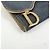 Cartera larga bi-fold Christian Dior Saddle de denim y cuero Azul - vista 6