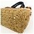PRADA Borsa Tote 2Way in Raffia con Logo Triangolare Beige Arancione Nero 1BG889 - vista 11