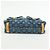Louis Vuitton Monogram Denim Baggy PM 2Way Bag Shoulder Bag Blue M95049 - vista 5