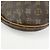 Borsa a tracolla Louis Vuitton Monogram Croissant MM Brown M51512 - vista 10