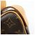 Borsa a tracolla Louis Vuitton Monogram Croissant MM Brown M51512 - vista 16