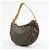 Borsa a tracolla Louis Vuitton Monogram Croissant MM Brown M51512 - vista 3