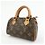 Borsa a mano Louis Vuitton Monogram Mini Speedy Brown M41534 - vista 3