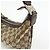 Borsa a tracolla e borsa a mano GUCCI Sherry GG Canvas Leather Brown 145812 - vista 12