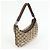 Borsa a tracolla e borsa a mano GUCCI Sherry GG Canvas Leather Brown 145812 - vista 4
