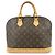 Borsa a mano Louis Vuitton Monogram Alma PM Brown M51130