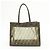 FENDI Zucca PVC Mesh Leather Tote Bag Shoulder Bag Brown Black 8BH183 - vista 2