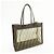 FENDI Zucca PVC Mesh Leather Tote Bag Shoulder Bag Brown Black 8BH183 - vista 4