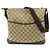 Borsa a Spalla e Borsa a Tracolla GUCCI GG Canvas Leather Marrone 145857