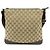 Borsa a Spalla e Borsa a Tracolla GUCCI GG Canvas Leather Marrone 145857 - vista 2