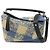Borsa LOEWE Puzzle Small Paulas Ibiza in pelle e rafia, borsa a mano 2Way, Blu