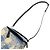 Borsa LOEWE Puzzle Small Paulas Ibiza in pelle e rafia, borsa a mano 2Way, Blu - vista 4