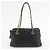 Borsa a tracolla e tote CHANEL in pelle di vitello con cuciture a V e catena, Nero - vista 2