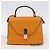 Valextra Micro Igide Hand Bag Leather 2way Orange Silver Auth 208395V - Jerrillo - vista 12
