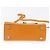 Valextra Micro Igide Hand Bag Leather 2way Orange Silver Auth 208395V - Jerrillo - vista 5