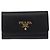 PRADA Porte-clés Cuir Safiano Noir Or Auth 212121M - Jerrillo - vue 2