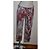 Pinko Pantalones Slim de Algodón Estampado Abstracto - vista 2