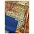 Hermès Carré "Vendanges" foulard en soie bleu et marron - vue 14