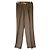 Pantaloni Zara in lino marrone