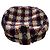 Gorra Newsboy Chanel de Tweed con Botón CC - vista 4