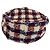 Gorra Newsboy Chanel de Tweed con Botón CC - vista 8