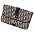 Clutch Dior Monogram Marrón y Negro