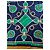 Carré de soie Vintage "Must de Cartier" – Bleu Marine et Vert - vue 6