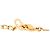 DIOR - Collar Dior en metal dorado - vista 4