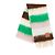 LOEWE - Cachecol Loewe em mohair e lã multicolorido