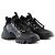 DIOR - Sneakers D-Connect Dior in tela nera e gomma (T37)