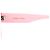 Céline CELINE - Occhiali da sole Monochroms 01 Celine in acetato rosa - vista 4