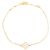 VAN CLEEF & ARPELS - Bracelet Sweet Alhambra Van Cleef & Arpels en or et nacre