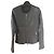 Ventcouvert Black Leather Zip-Up Jacket