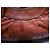 Coach orange Leder-Handtasche mit Kussverschluss - Ansicht 3