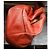 Coach orange Leder-Handtasche mit Kussverschluss - Ansicht 6