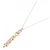 Collana Cartier Agrafe 750 Pink Gold Diamond - vista 2