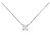 Autre Marque Collana in platino e diamanti