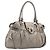 Salvatore Ferragamo Gancini Hand Bag Leather Gold