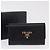 PRADA Key Case Safiano Leather Black Gold - view 20