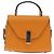 Valextra Micro Igide Bolso de Mano de Piel 2way Orange Silver - vista 13