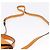 Valextra Micro Igide Bolso de Mano de Piel 2way Orange Silver - vista 15