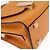 Valextra Micro Igide Bolso de Mano de Piel 2way Orange Silver - vista 18