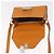 Valextra Micro Igide Bolso de Mano de Piel 2way Orange Silver - vista 25