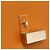 Valextra Micro Igide Bolso de Mano de Piel 2way Orange Silver - vista 27