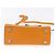 Valextra Micro Igide Bolso de Mano de Piel 2way Orange Silver - vista 5