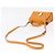 Valextra Micro Igide Bolso de Mano de Piel 2way Orange Silver - vista 8
