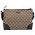 GUCCI GG Canvas Shoulder Bag Brown Silver 114273 - vista 2