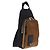 LOEWE Body Bag Suede BFLXFXSX01-1628 Brown Silver