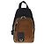 LOEWE Body Bag Suede BFLXFXSX01-1628 Brown Silver - vista 2