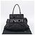 FENDI Shoulder Bag Leather Black Silver 8BN179 - vista 27